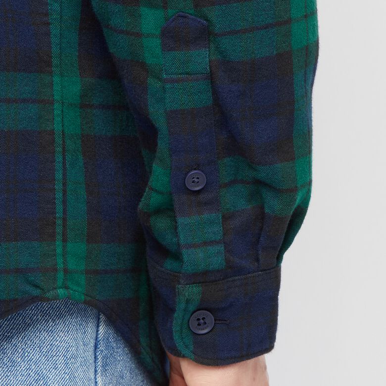 Lacoste Check Shirt green/blue