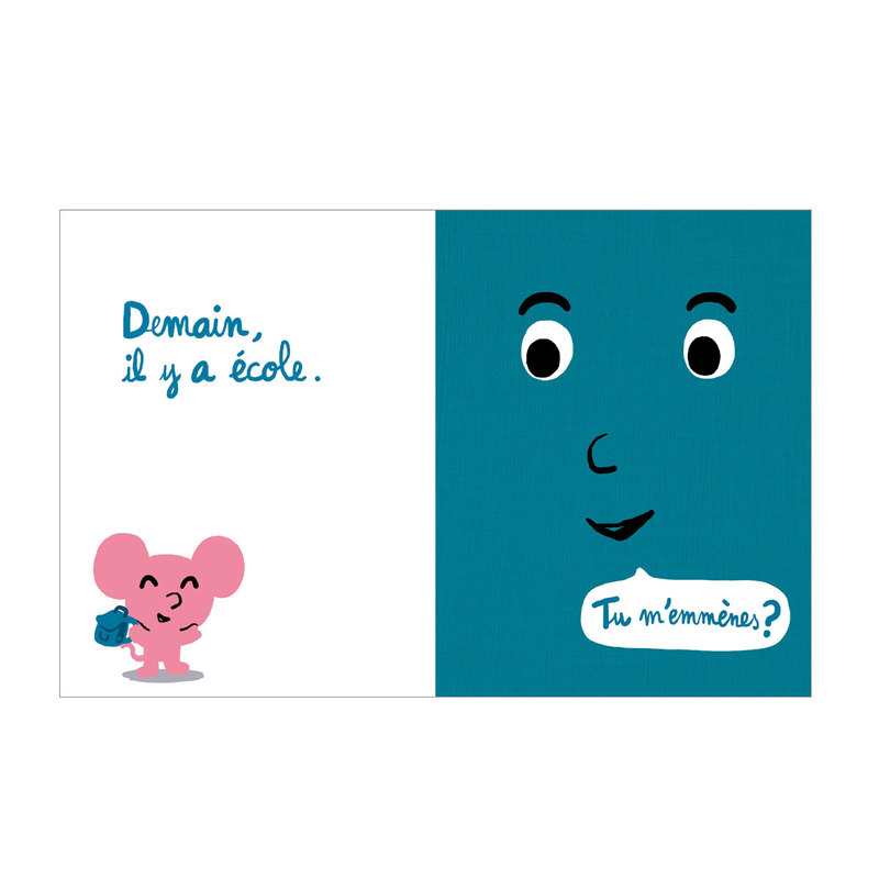 Livre Le livre va à l'école - L'école des loisirs