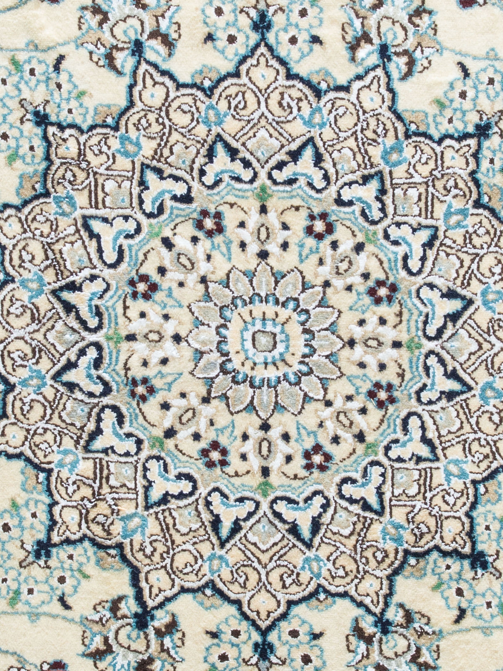 Kaschmar Nain 12 Lah ca. 195 x 302 cm, Unikat / Einzelstück