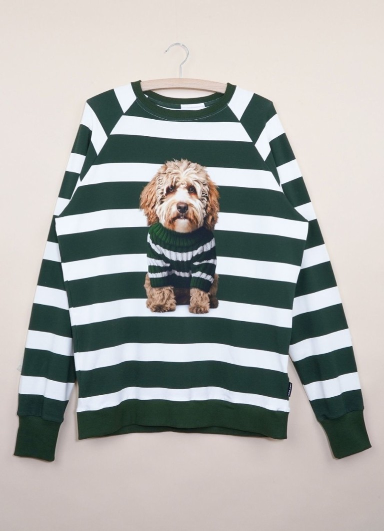 Tričko s dlouhým rukávem Snurk Labradoodle z organické bavlny