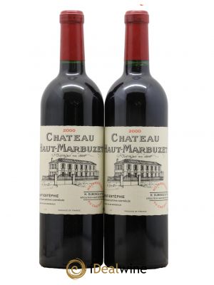 Château Haut Marbuzet  2000 - Lot de 2 Bouteilles