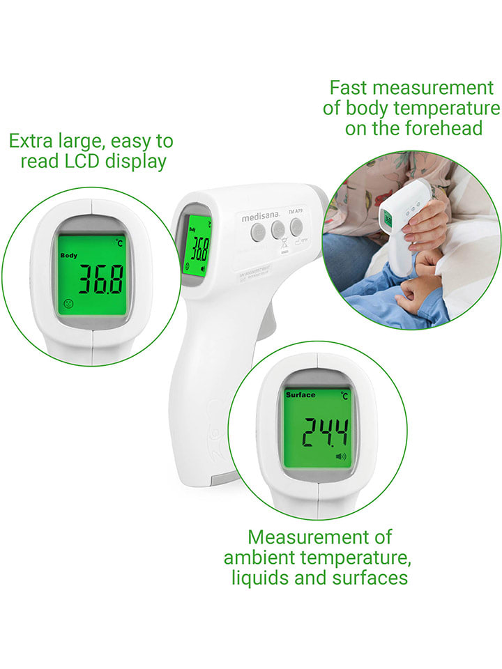 Medisana Infrarot-Kontaktlos-Multifunktionsthermometer 
