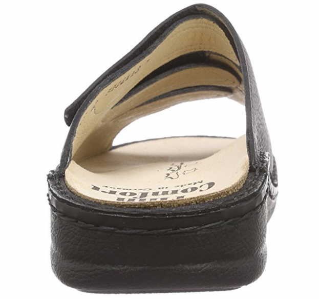 FINN COMFORT Pantoletten schwarz Korfu schwarz Bison
