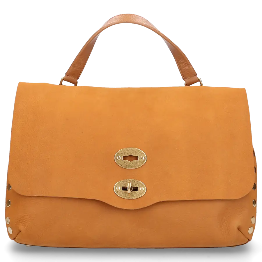 Zanellato - Schultertasche POSTINA M Braun - braun