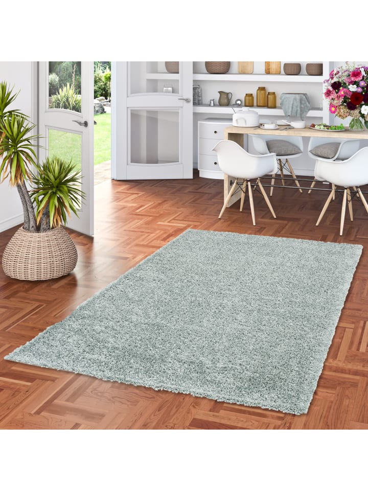 Pergamon Hochflor Langflor Shaggy Teppich Comfy Mix in Antraciet günstig kaufen