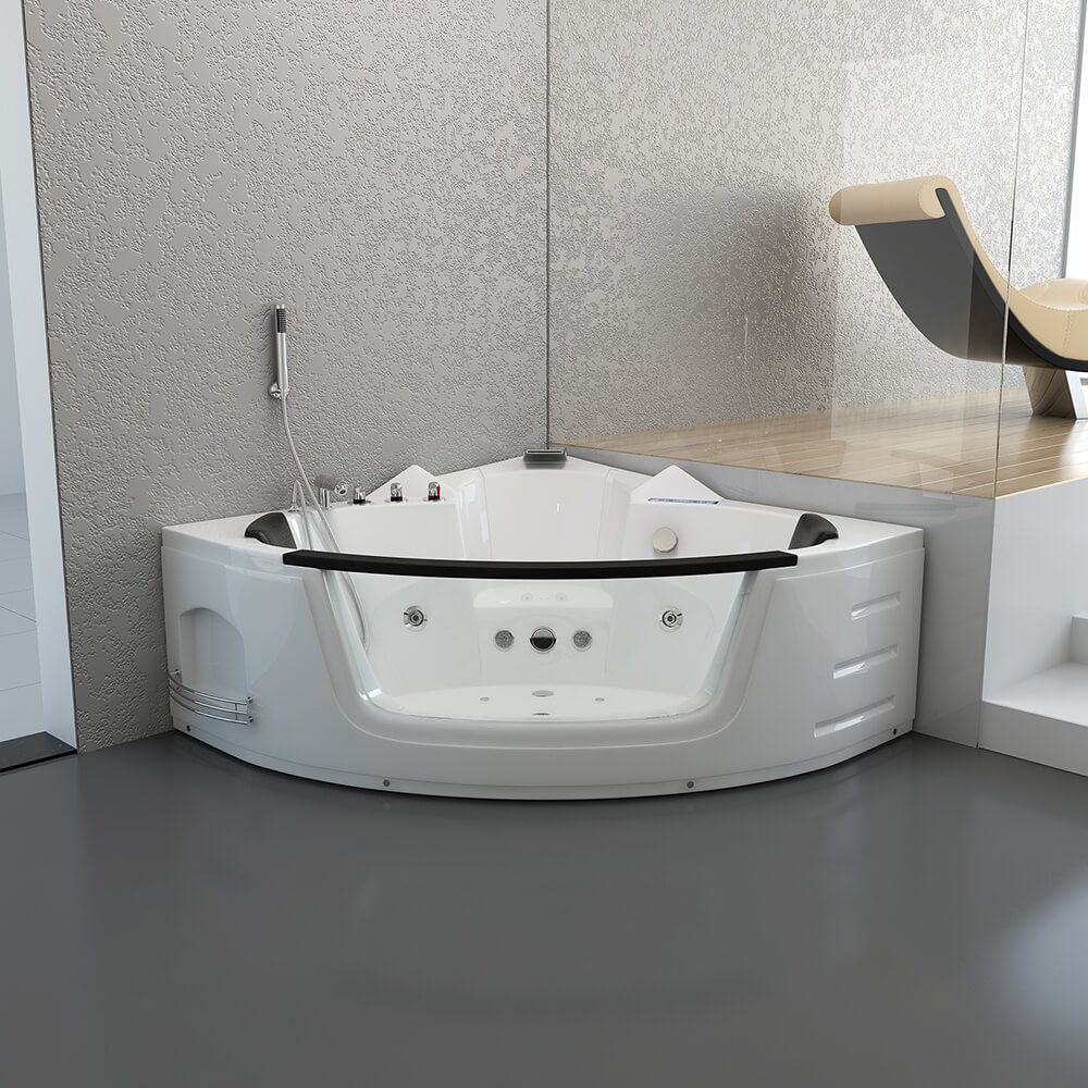 Home Deluxe LAGUNA L weiß - kompakt 140 x 140cm