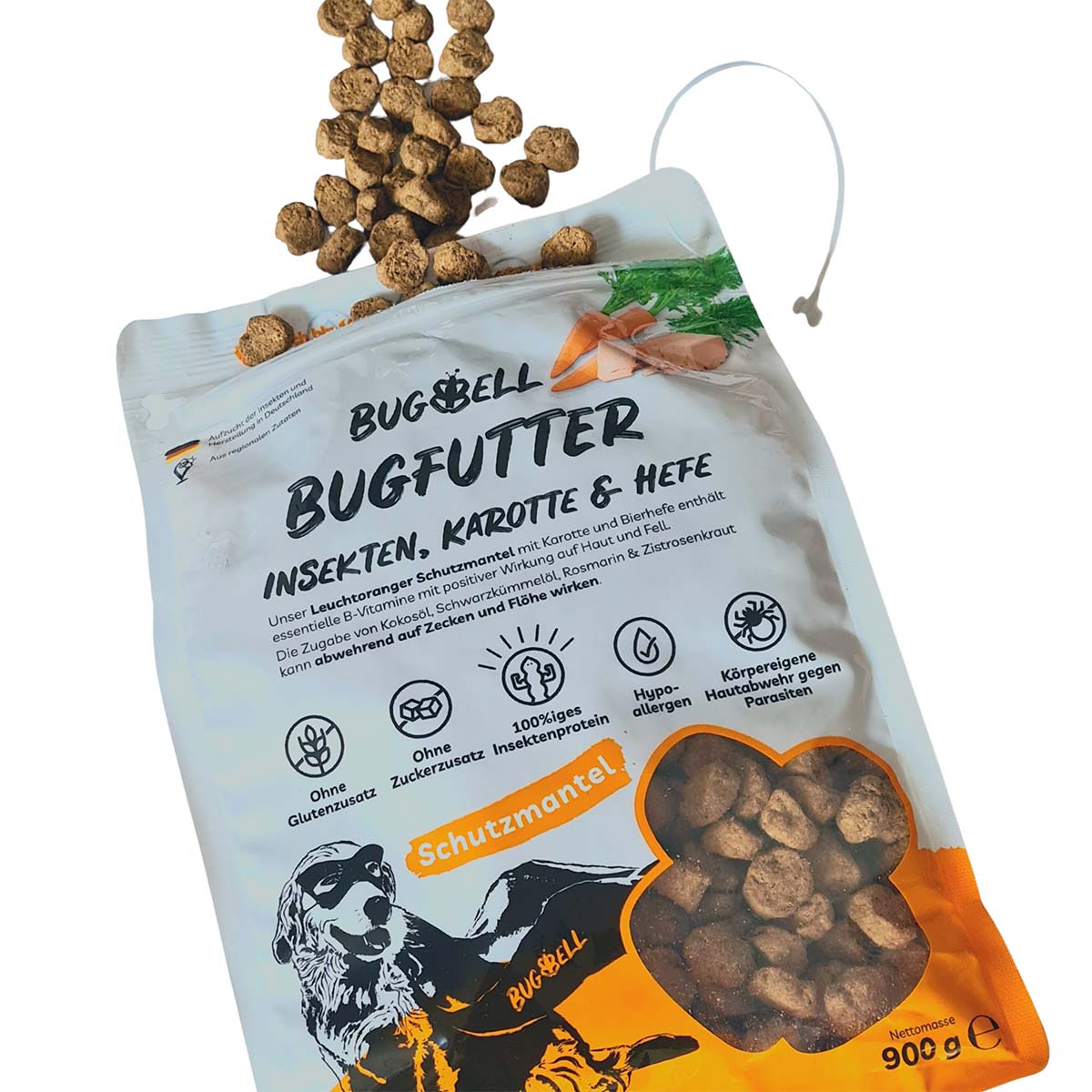BugFutter Adult orange Karotte & Hefe günstig kaufen bei ZooRoyal