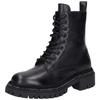 Inuovo Schnür Boots in schwarz