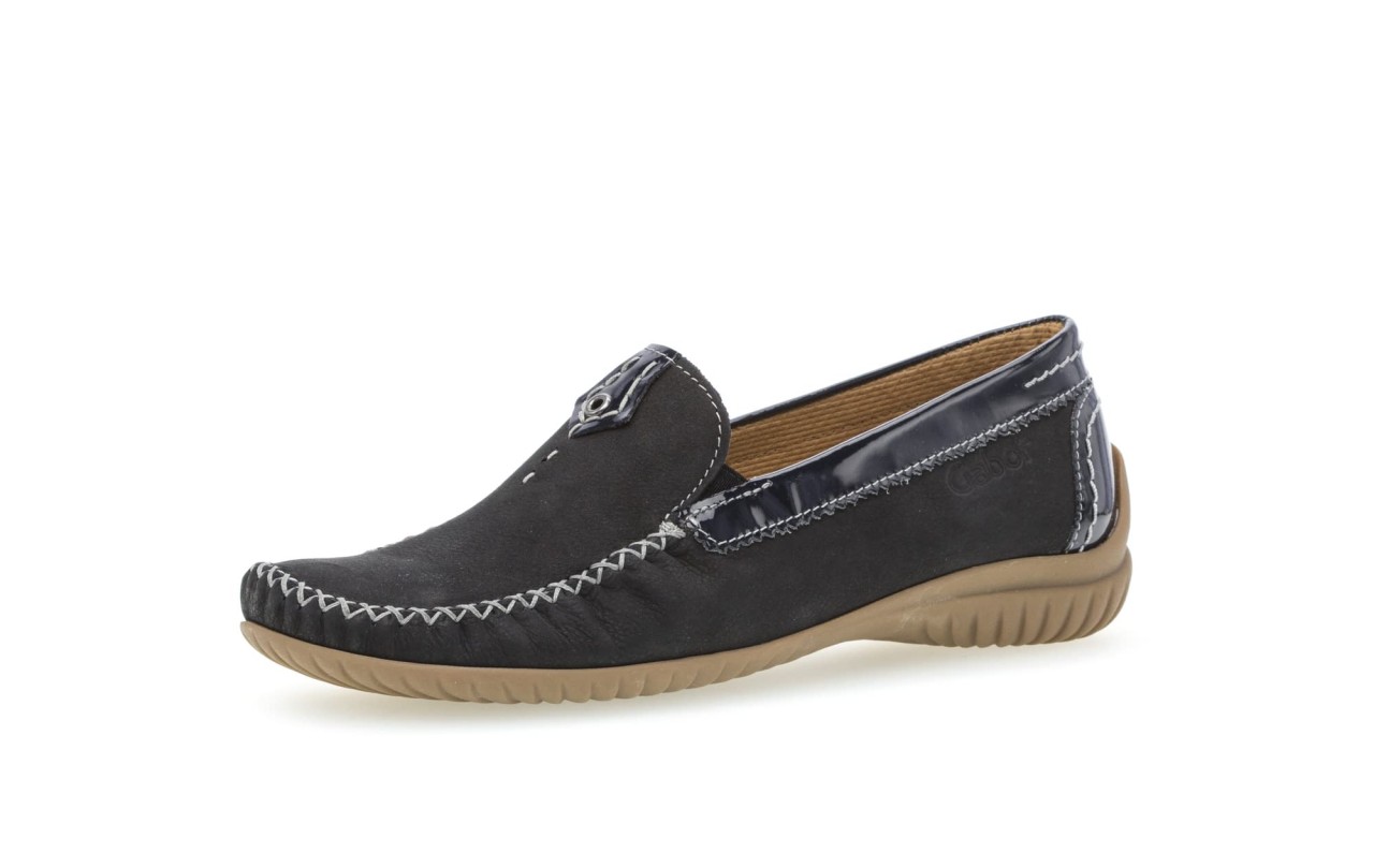 GABOR Komfort Slipper blau GFP