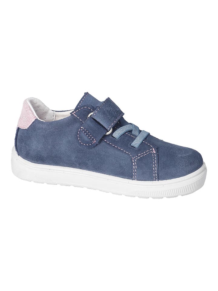 Ricosta Leder-Sneakers in Dunkelblau günstig kaufen