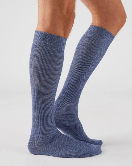 Lot de 2 paires de mi-bas Thermolactyl et laine