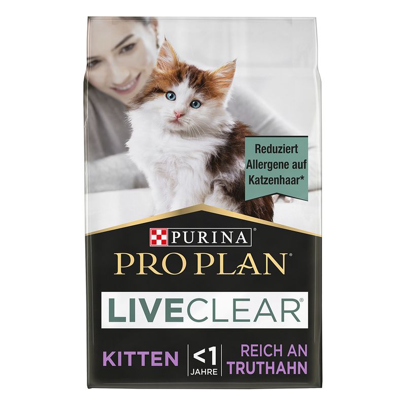 PURINA PRO PLAN LiveClear Kitten Truthahn zu
