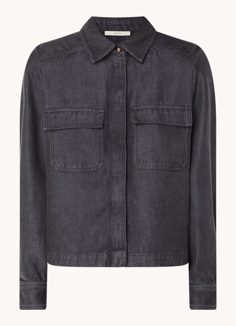 Sessùn Guggen lyocell overshirt with chest pockets
