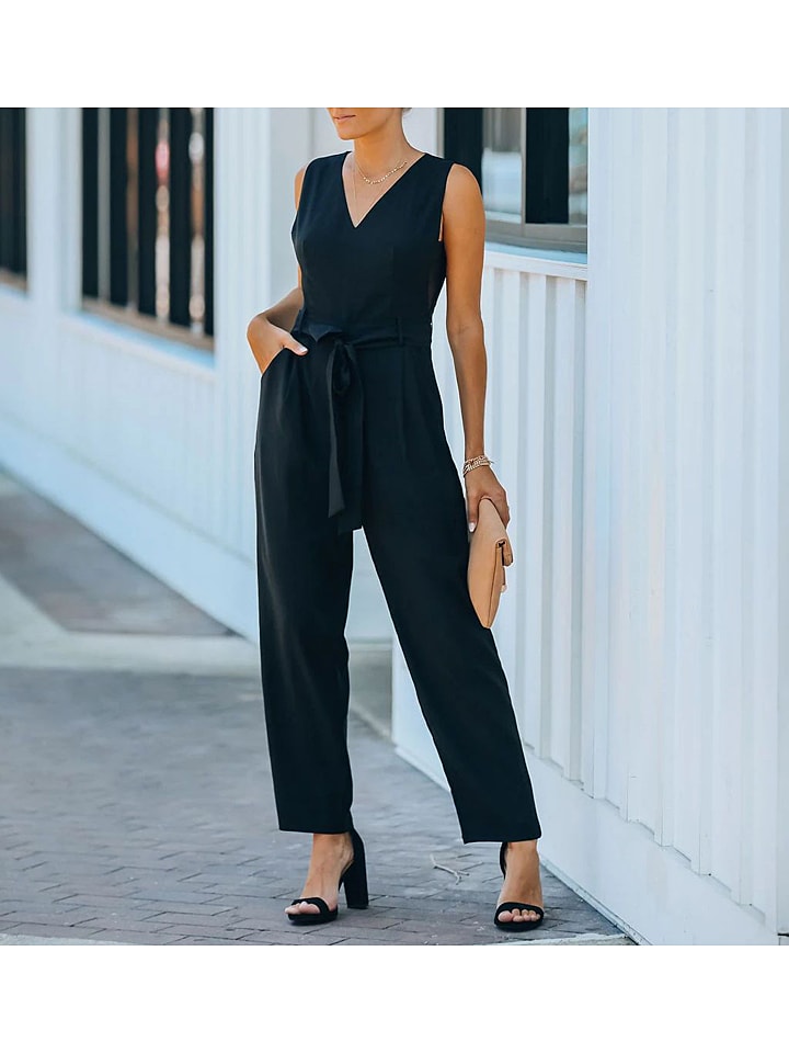 LA Angels Jumpsuit in Schwarz günstig kaufen