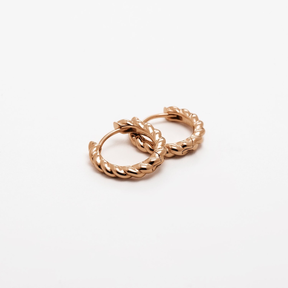 Esprit Créoles 925 Argent Boucles d'oreilles