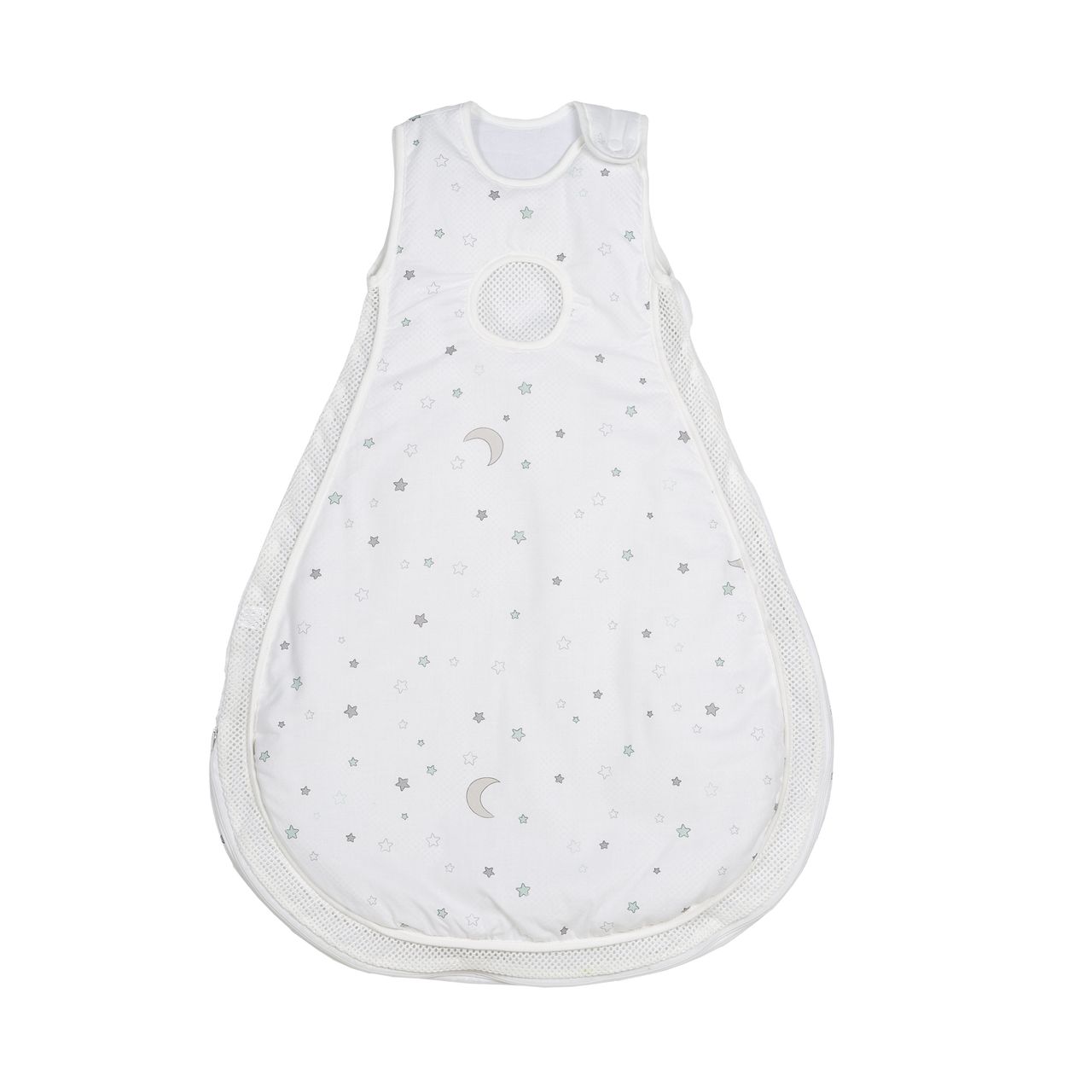 Roba safe asleep von roba, Schlafsack Easy Air Babyschlafsack 'Sternenzauber', 62/68cm, 100% Baumwolle