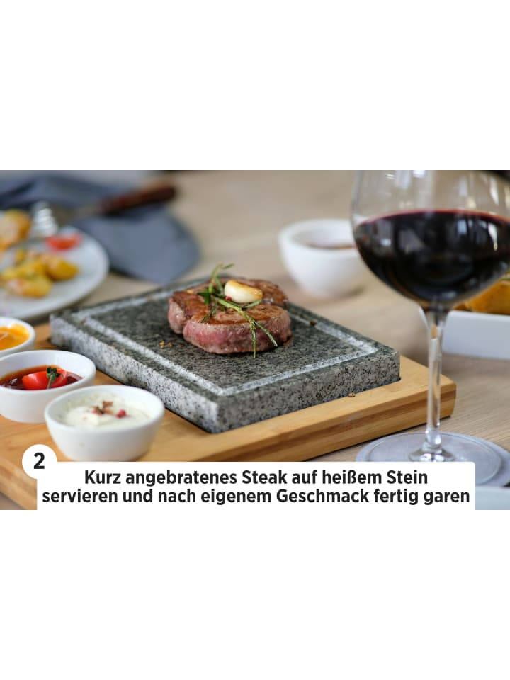 Mäser Heißer Stein - in Schwarz, Braun, Weiß günstig kaufen onesize