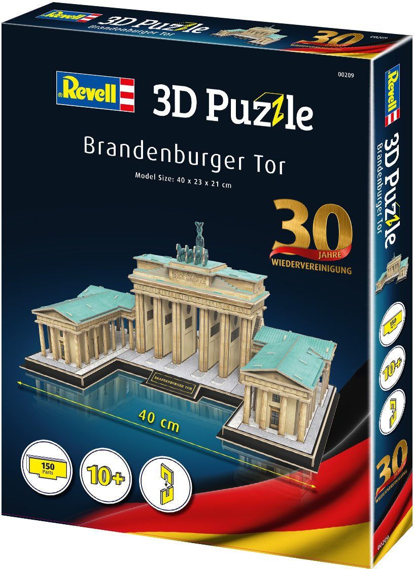 Revell® 3D-Puzzle Brandenburger Tor, 150 Puzzleteile