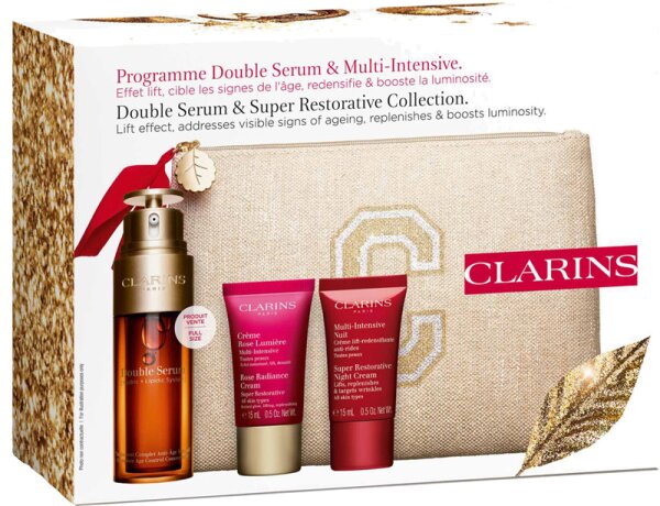 Clarins Double Serum & Multi-Intensive Gesichtspflegeset