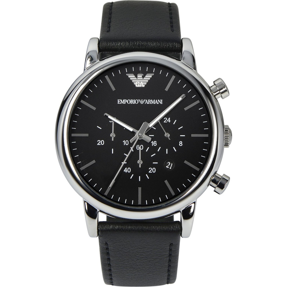 Emporio Armani Montre pour hommes Acier inoxydable Montre