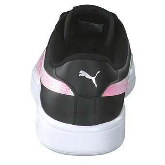 PUMA Smash v2 Holo Jr Sneaker in schwarz