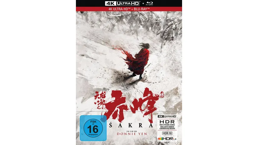 Donnie Yen's SAKRA - 2-Disc Limited Collector's Edition im Mediabook (UHD-Blu-tay + Blu-ray)