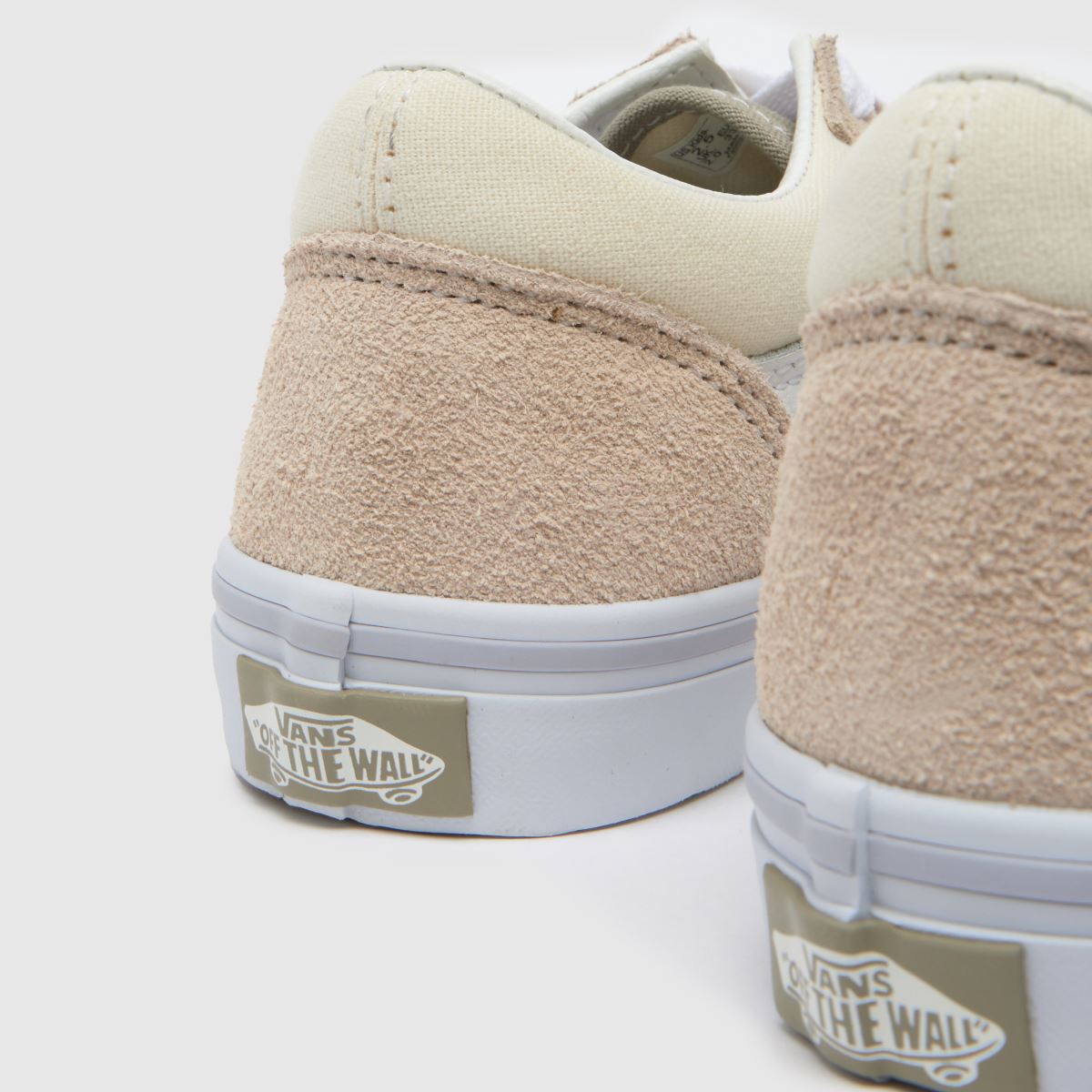Vans naturliga old skool juniorsneakers