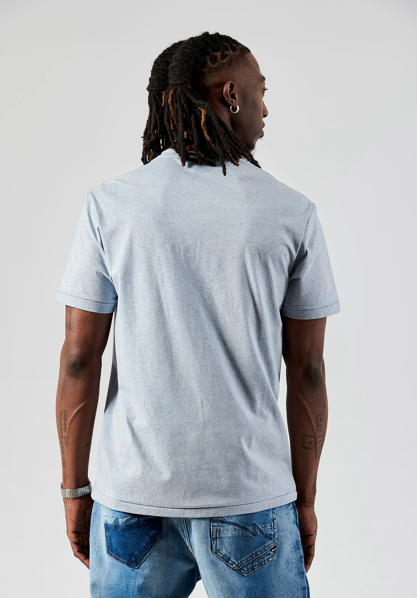 PACCO  T-shirt bleu homme