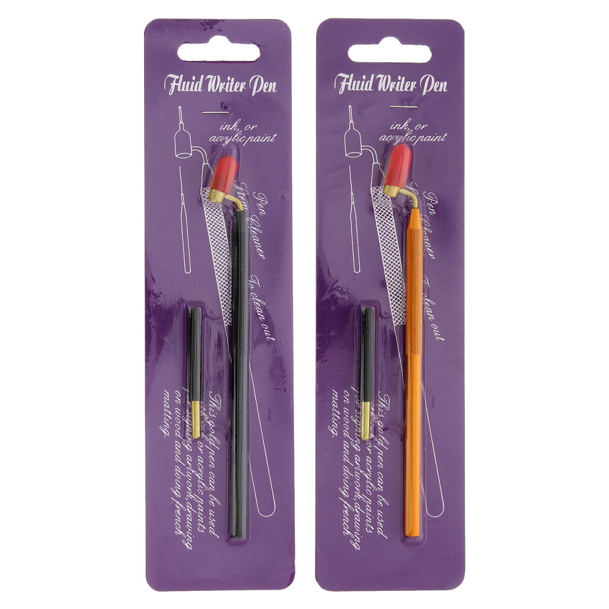 Fluid Writer Pen Steinschlag-Präzisions-Lackstift dünn/dick