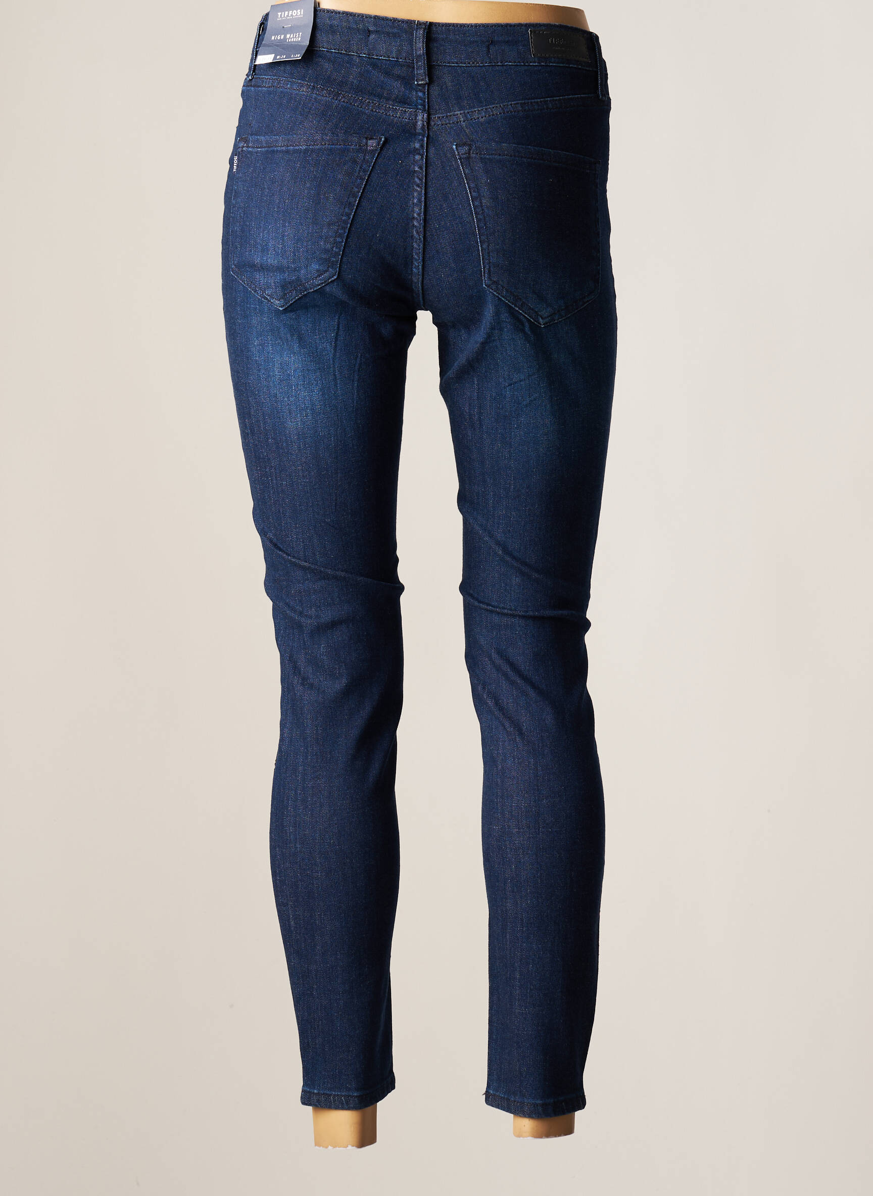 Tiffosi Jeans Coupe Slim Femme couleur bleu
