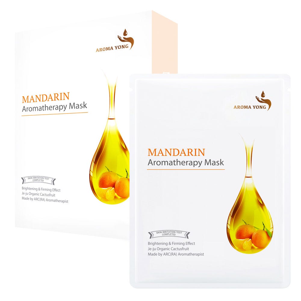 Aroma Yong Aromatherapy Mask mandarin 6 Stk.