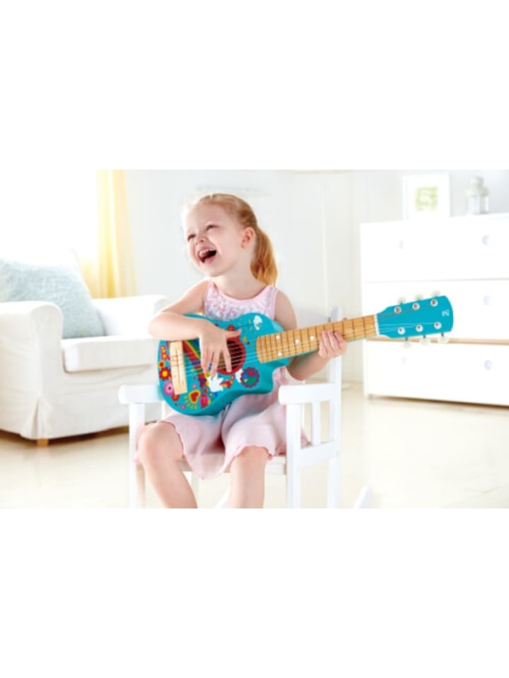 Hape  Musikinstrument Gitalele Flower-Power, Mischung aus Gitarre und Ukulele günstig kaufen onesize