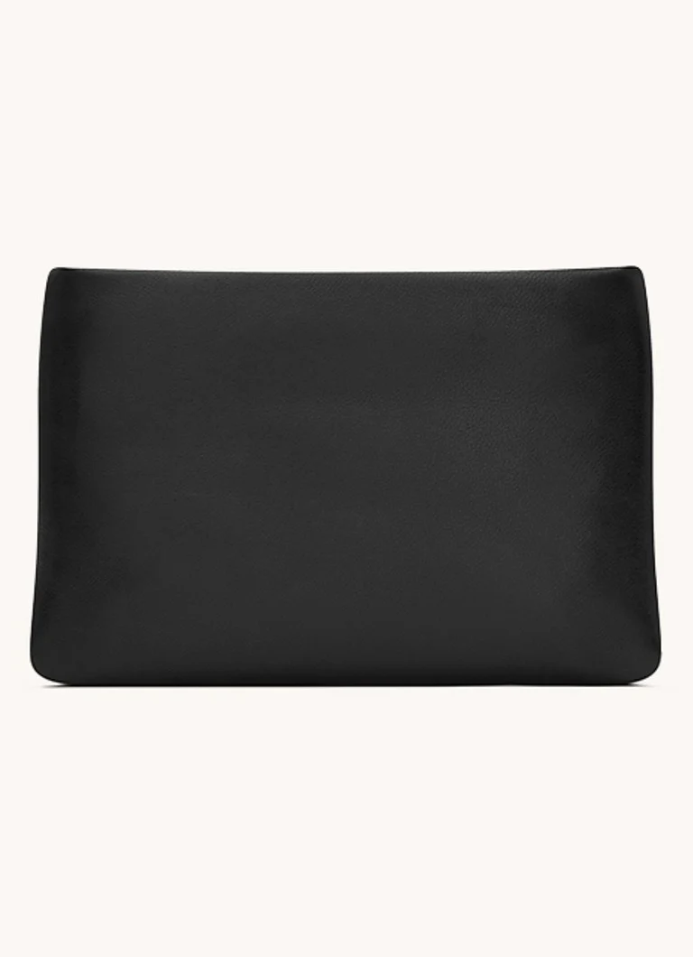 Geantă mică de mână Saint Laurent Calypso din piele de miel.