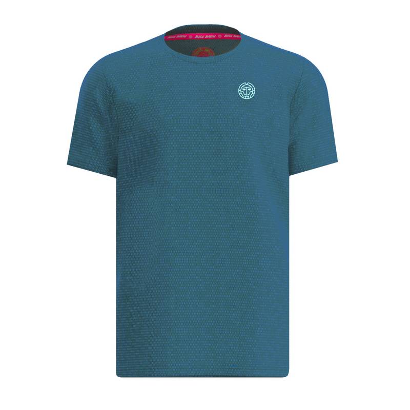 BIDI BADU Crew Two Colored Tee Tennisshirt Herren