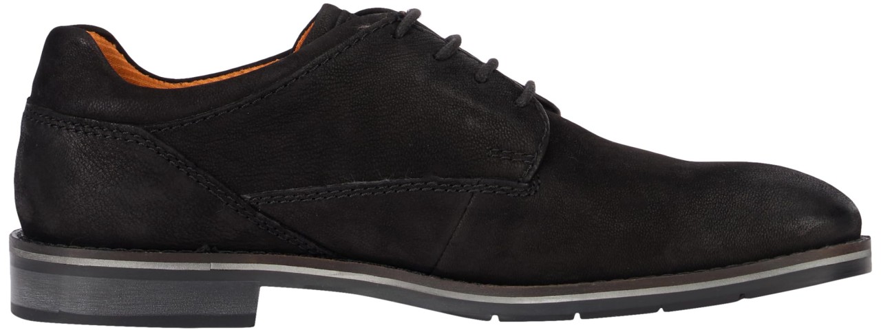 BUGATTI Komfort Schnürer schwarz Laziano Comfort