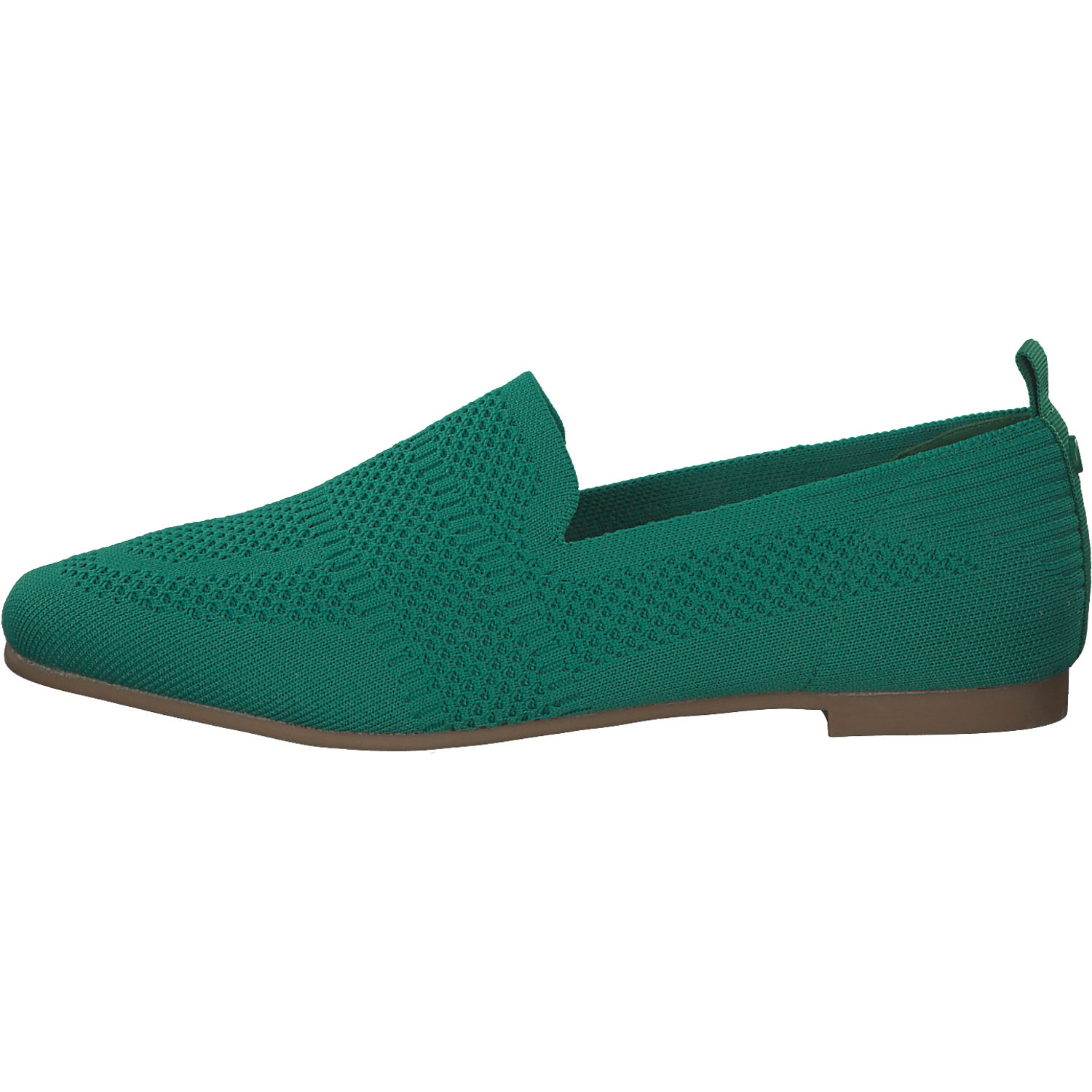 La Strada 2111884, Mokassins, Damen, green knitted