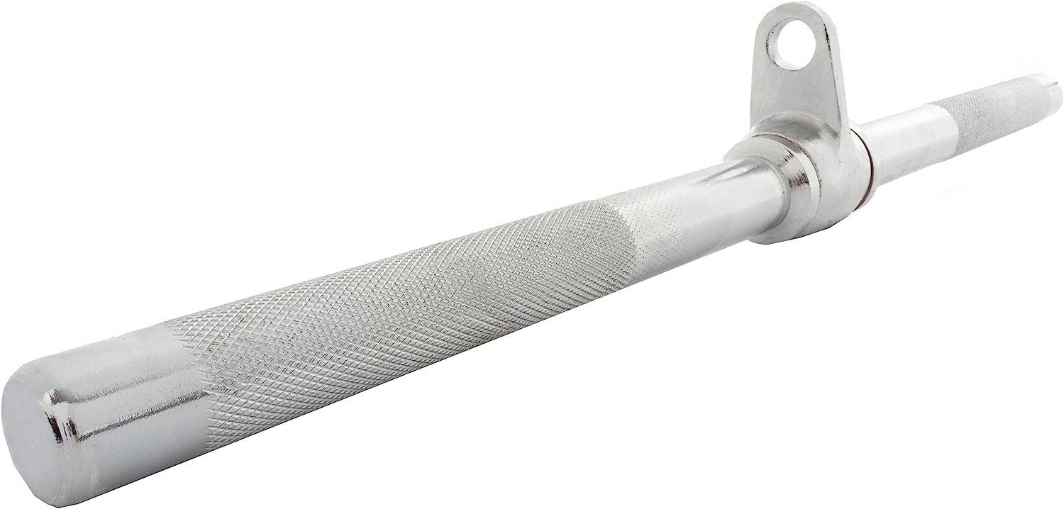ScSPORTS® Trizepsstange Bizeps 51cm mit Drehgelenk bis 200kg Trainingsgriffe, (10003176-tlg)