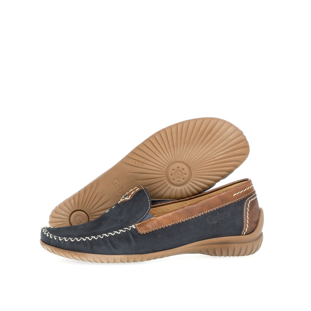 Gabor comfort Mokassin blau