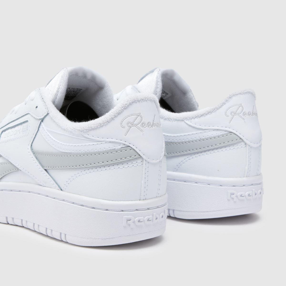 Reebok Club C Double Revenge – Vita och grå träningsskor