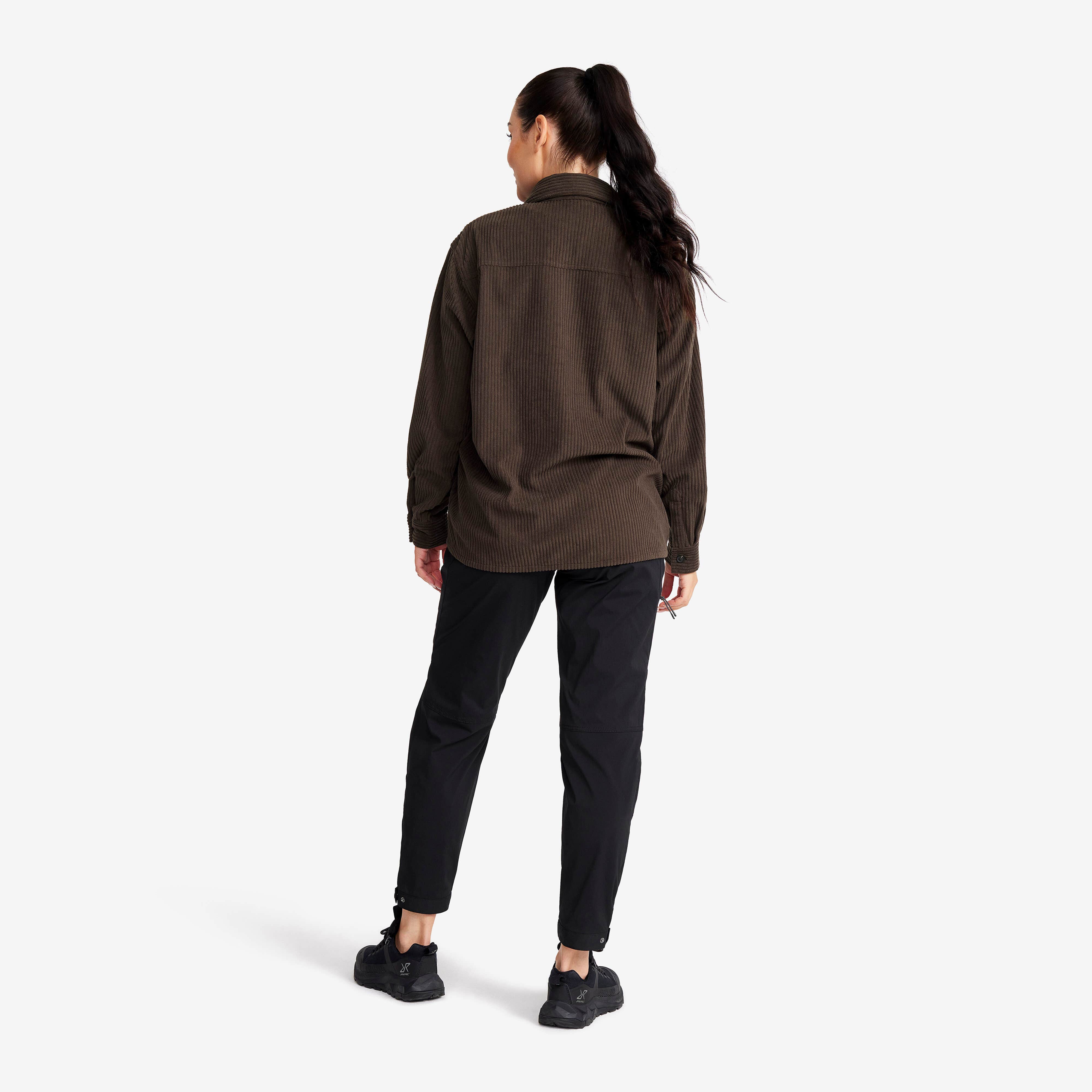 Cord Shirt Femme Mud