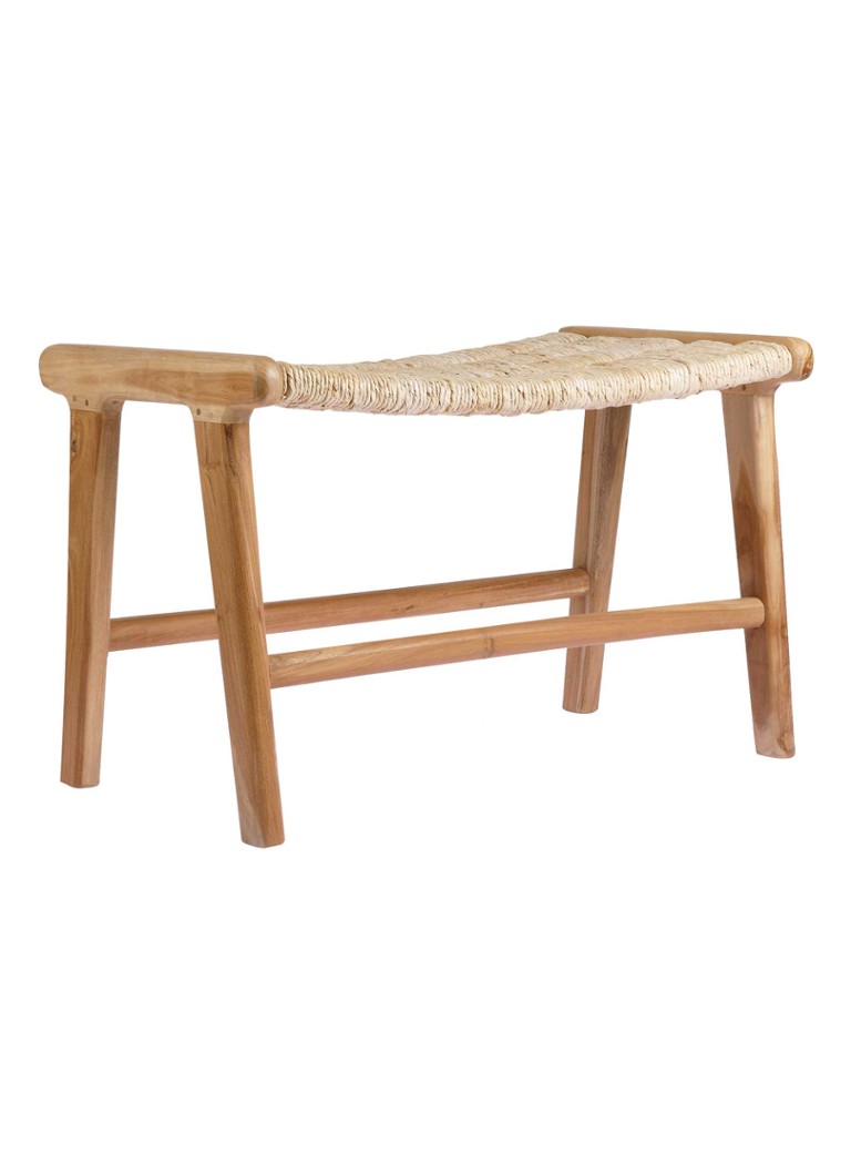 Pouf lounge HKliving in abaca