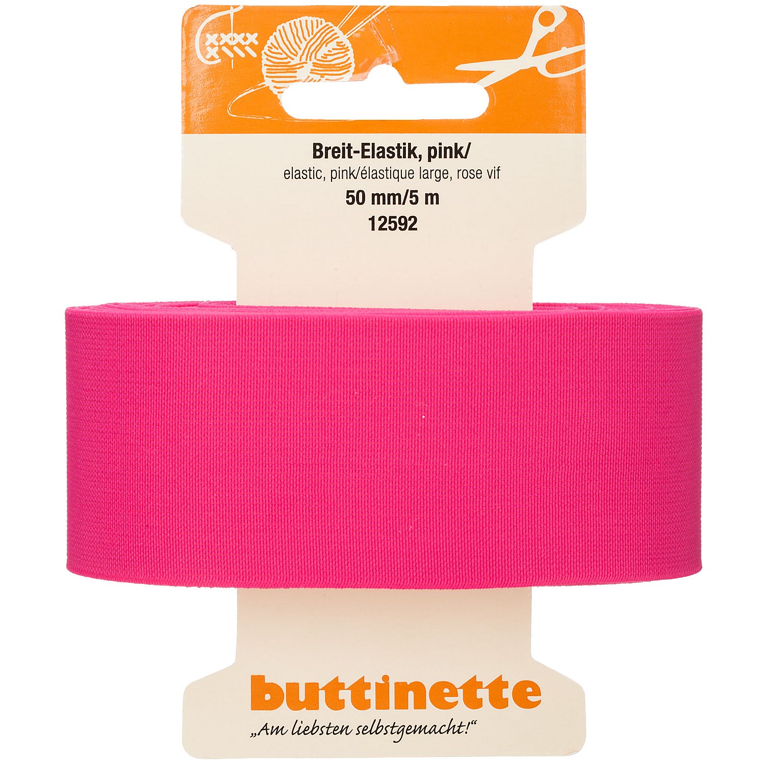 buttinette Gummiband 