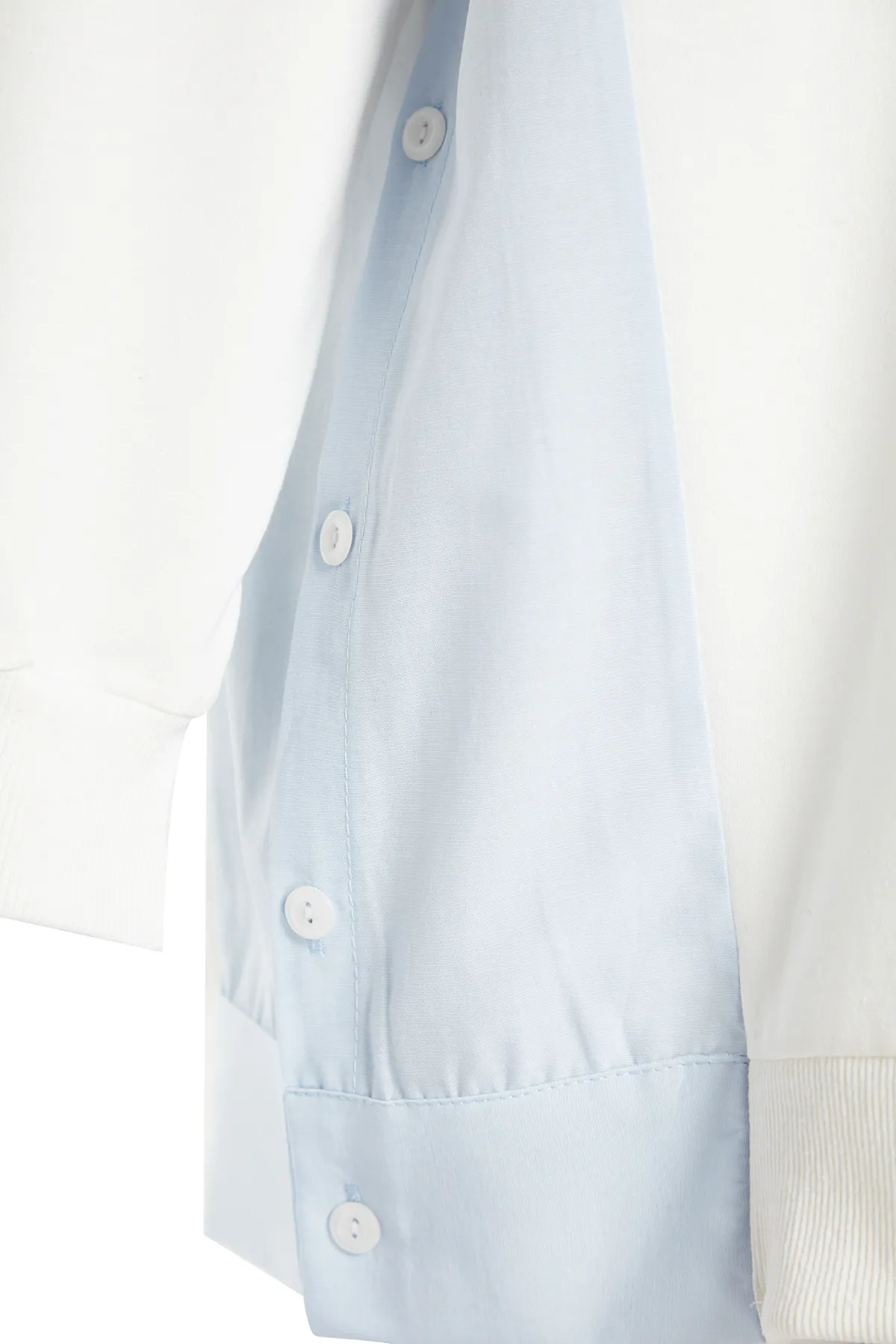 Trendyol Modest  Ecrufarbene, gewebte, gestrickte Tunika TCTSS23UK00092