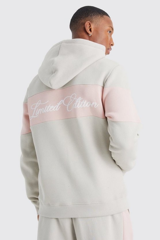 Limited Edition Slim-Fit Colorblock Hoodie