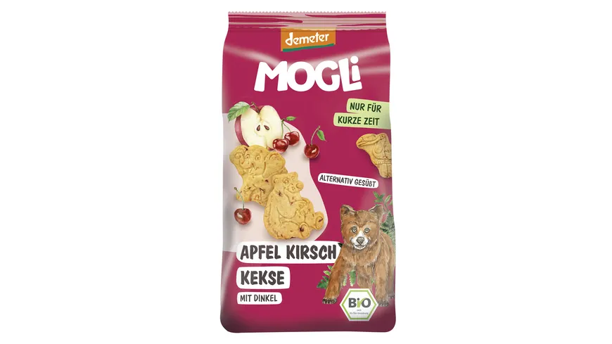 MOGLi Apfel Kirsch Keks 125 g