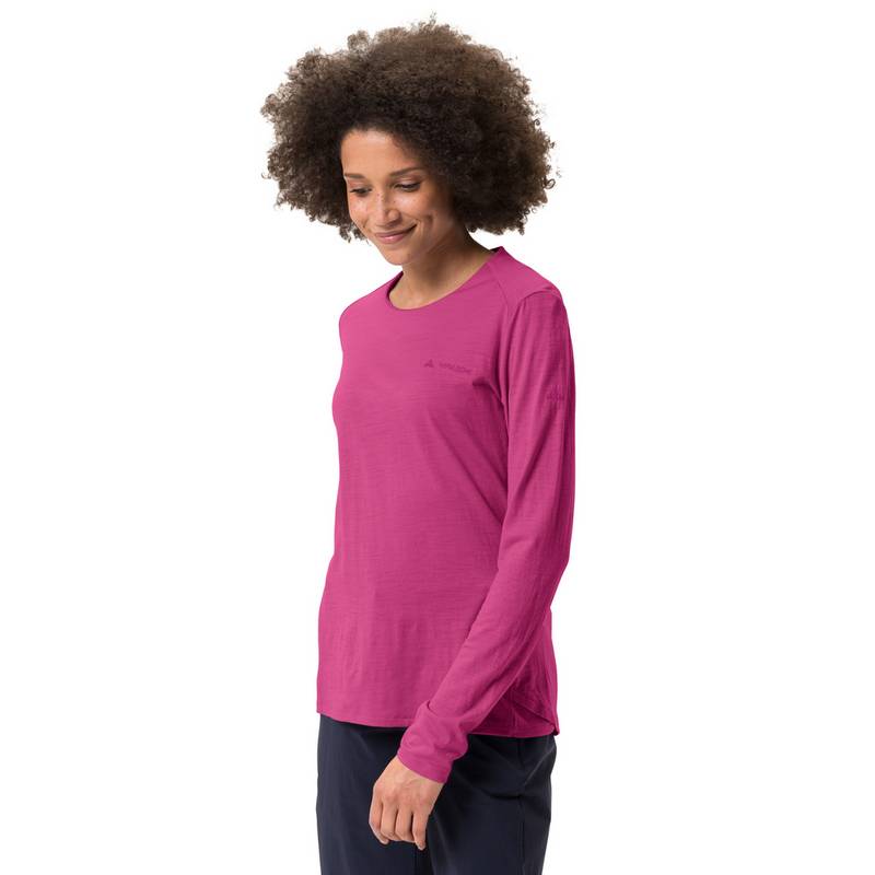 VAUDE Women's Yaras LS Wool Shirt T-Shirt Damen