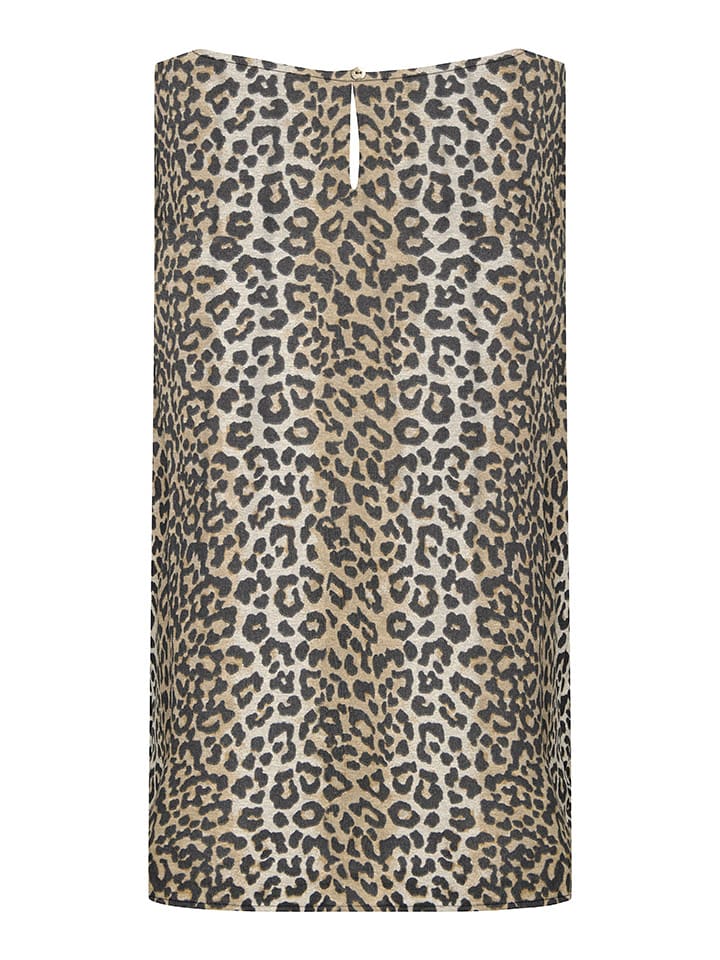 ONLY Blusentop in Hellbraun/ Beige/ Schwarz günstig kaufen