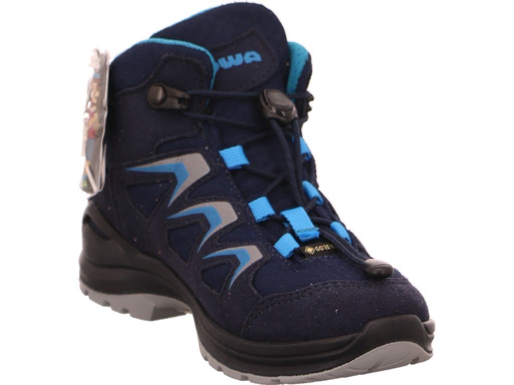 LOWA Stiefel Jungen blau