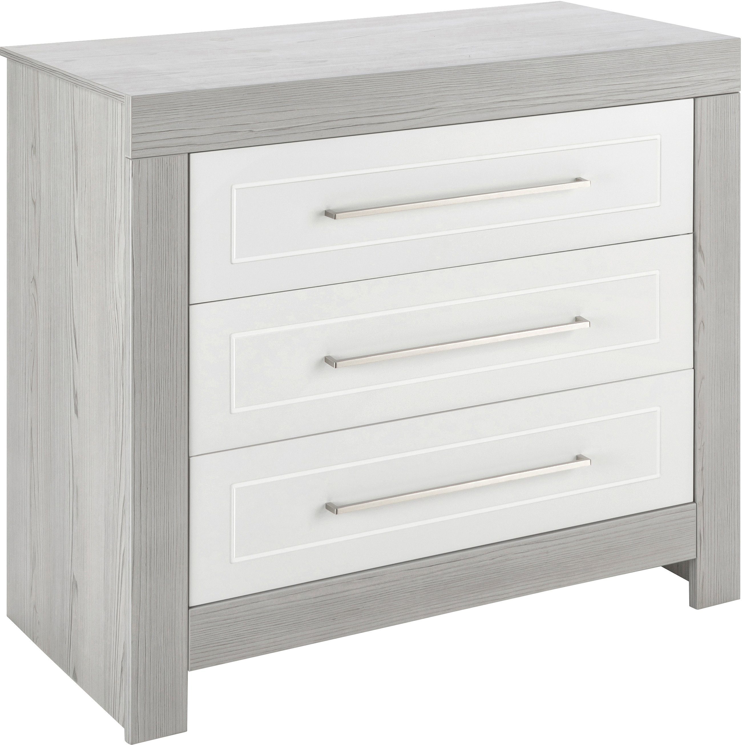 Schardt Babyzimmer-Komplettset Scandic, (Set, 3-St., Kinderbett, Kleiderschrank, Wickelkommode), Made in Germany; mit Kinderbett, Kleiderschrank und Wickelkommode
