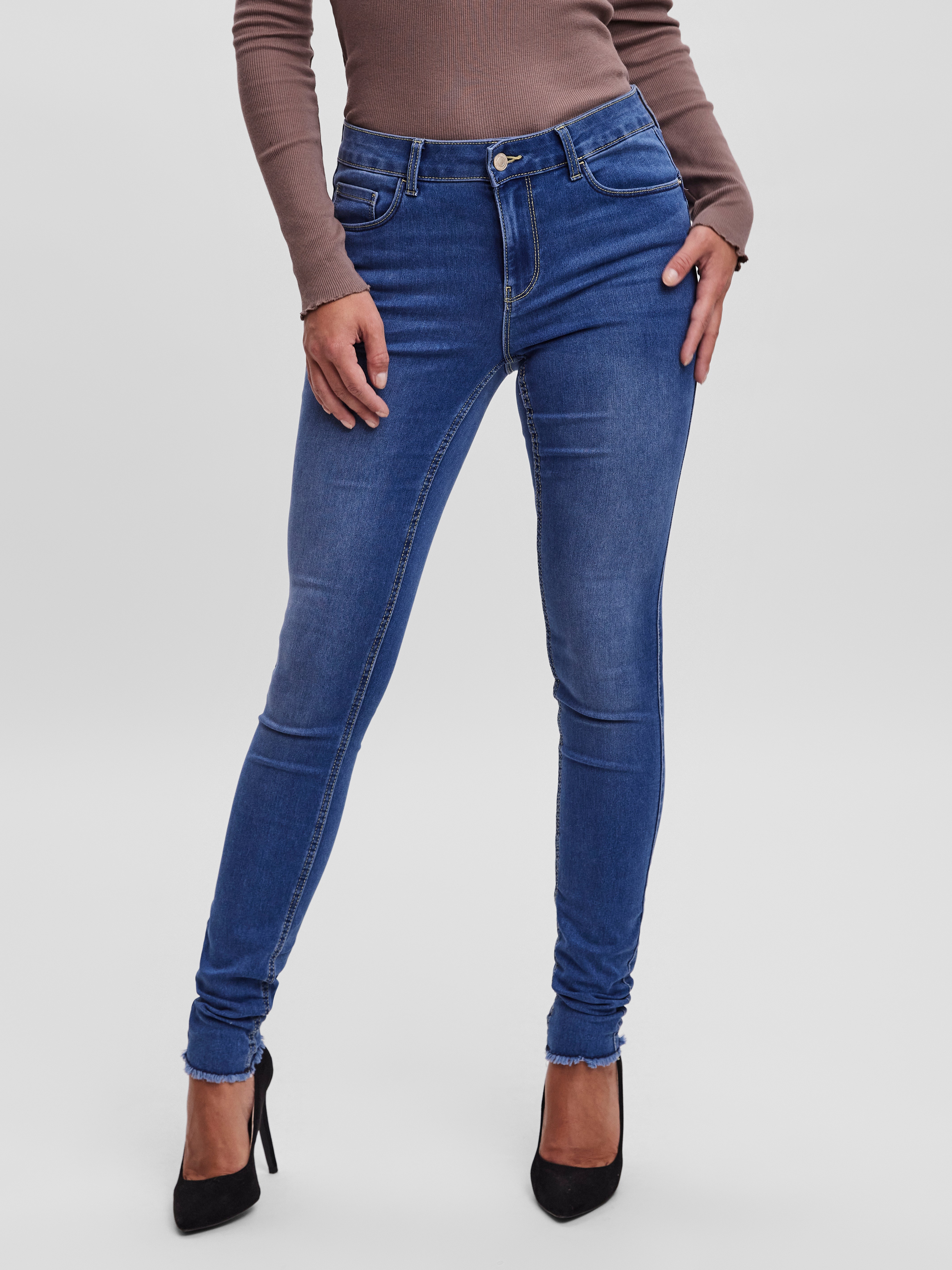 VMSEVEN Mid Rise Slim Fit Jeans